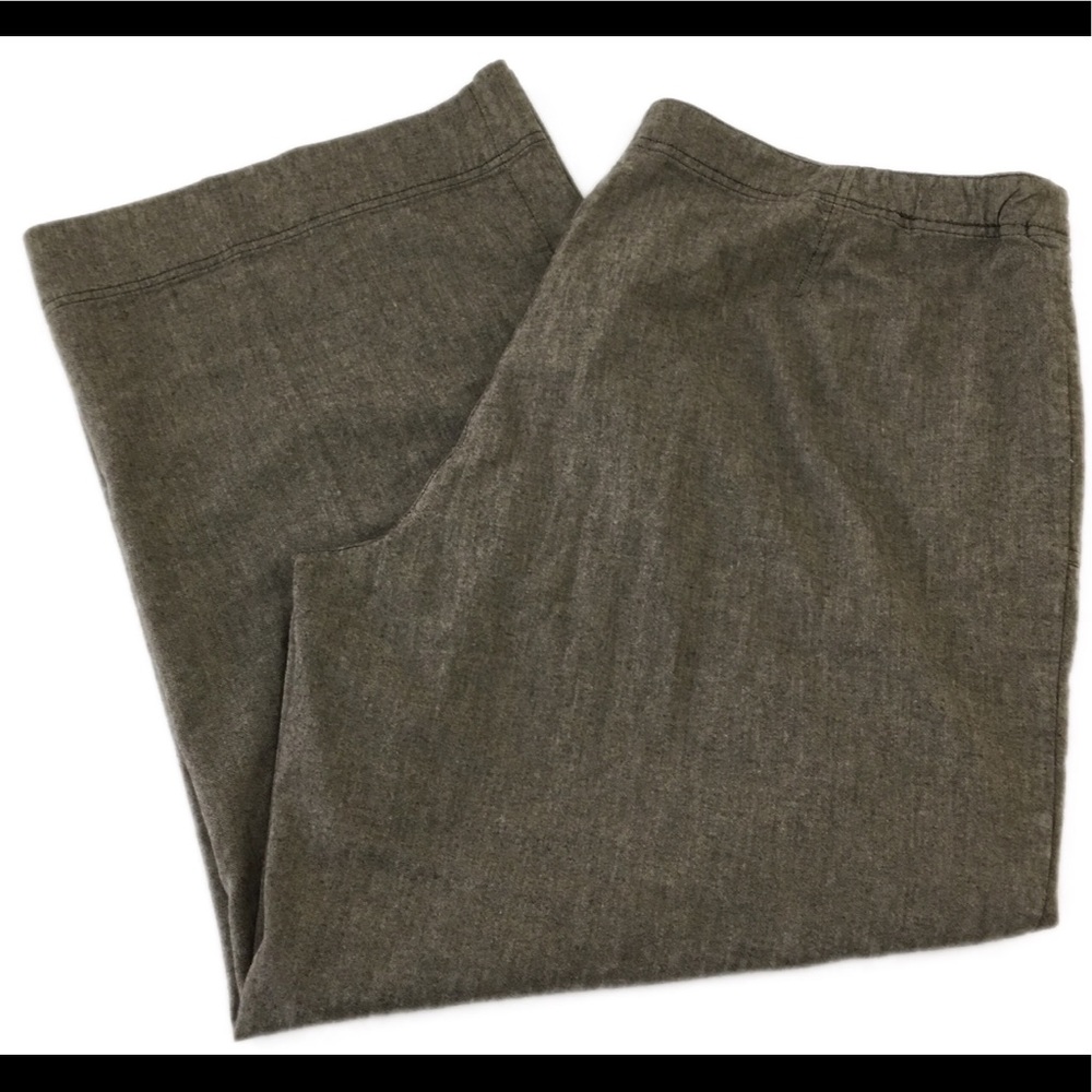 J Jill Stretch Heather Brown Pants Size 24W